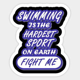 Swimming Women's Swimming Pool Crawl Girls Sticker